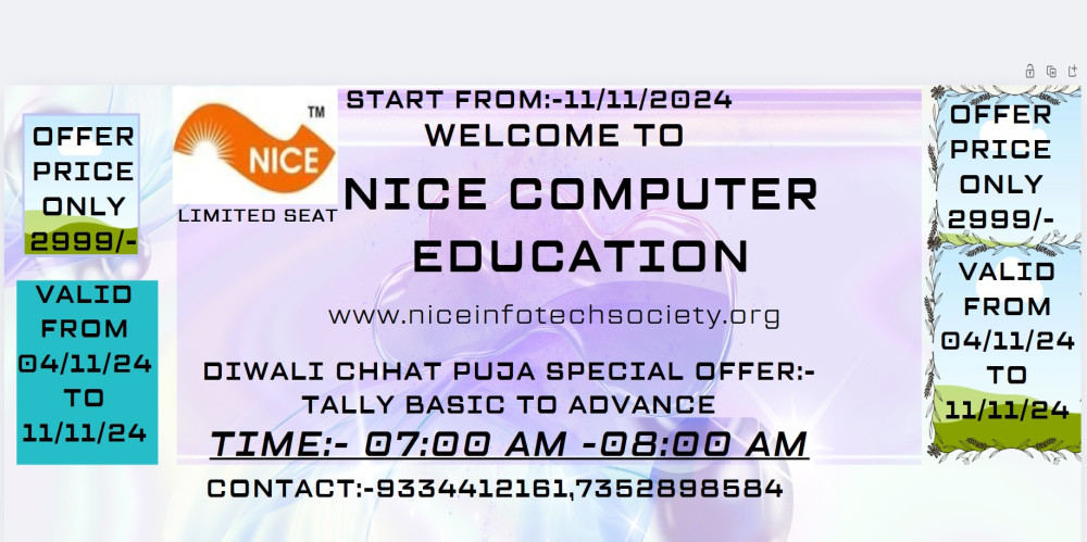 Nice Infotech Computer Institute.